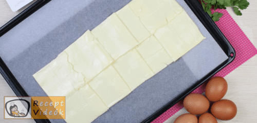 Tojásos-sonkás sajttekercs recept elkészítése 1. lépés