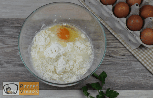 Tojásos nokedli recept, tojásos nokedli elkészítése 1. lépés