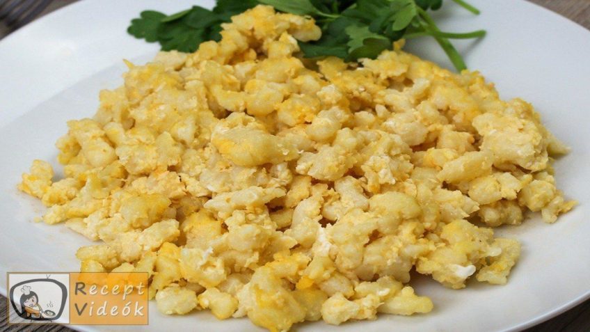 Tojásos nokedli recept, tojásos nokedli elkészítése - Recept Videók