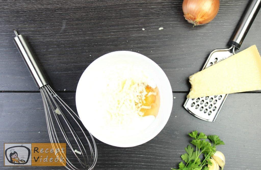 Carbonara spagetti recept, carbonara spagetti elkészítése 3. lépés