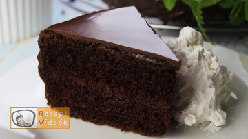 sacher torta recept, sacher torta elkészítése - Recept Videók