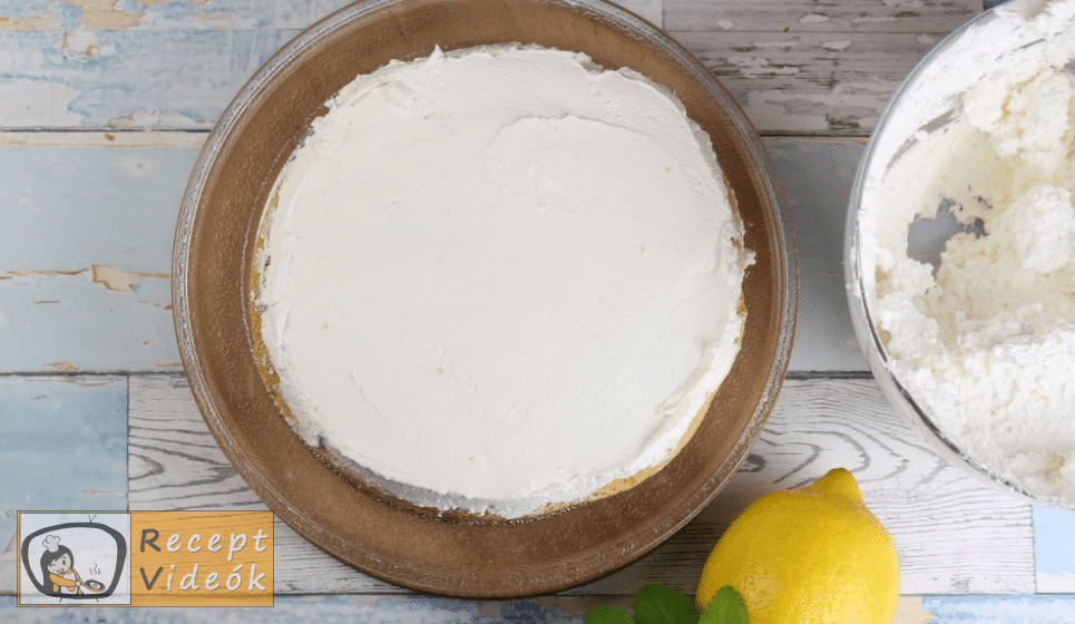 mascarponés citromtorta recept elkészítése 7. lépés