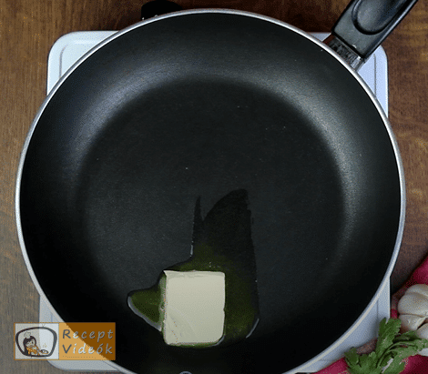 Omlett recept, omlett elkészítése 2. lépés