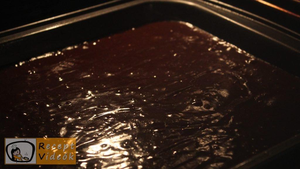 Brownie recept, brownie elkészítése 7. lépés