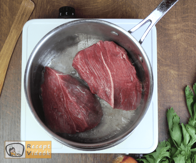 Sült marhahús recept, sült marhahús elkészítése 1. lépés