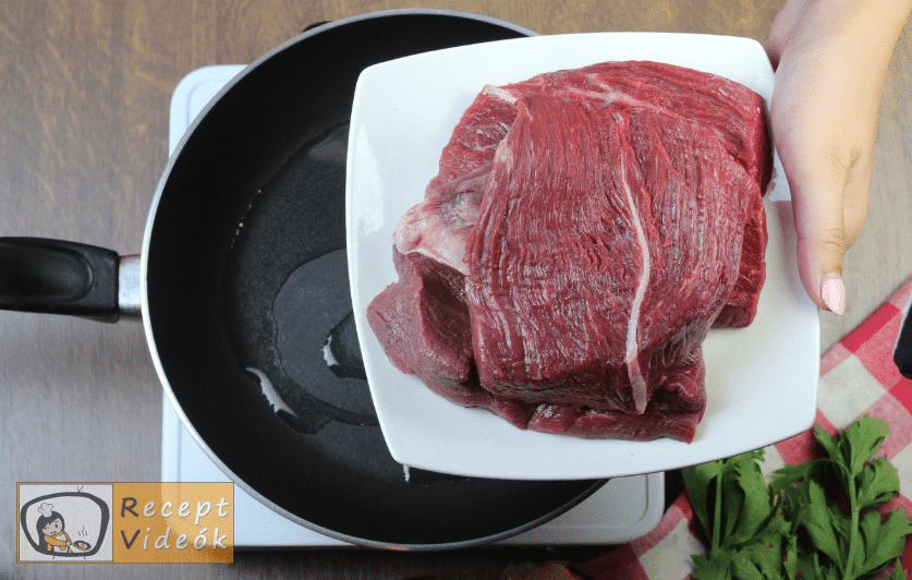 Marha steak recept, marha steak elkészítése 2. lépés