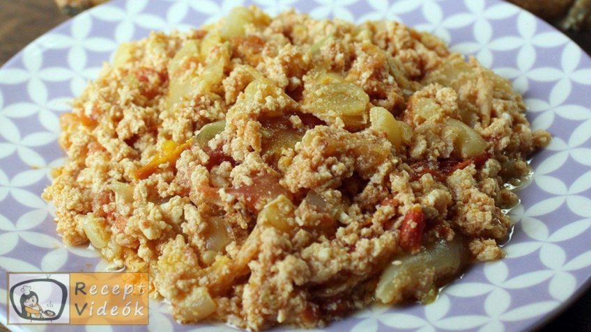 Tojásos lecsó recept, tojásos lecsó elkészítése - Recept Videók