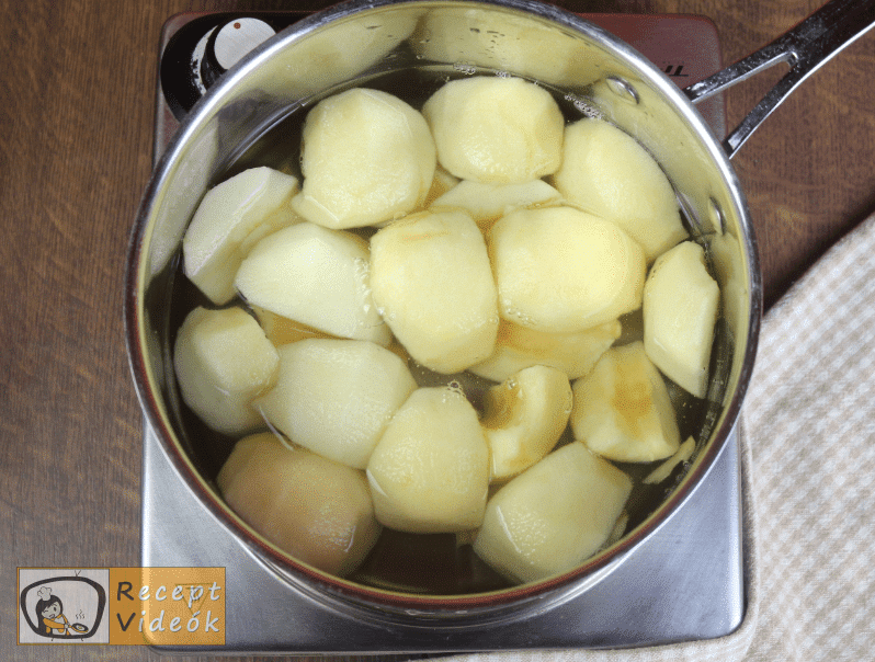 Almakompót recept, almakompót elkészítése 2. lépés