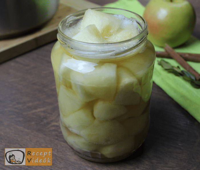 Almabefőtt recept, almabefőtt elkészítése 4. lépés