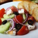 Görög saláta recept, görög saláta elkészítése - Recept Videók