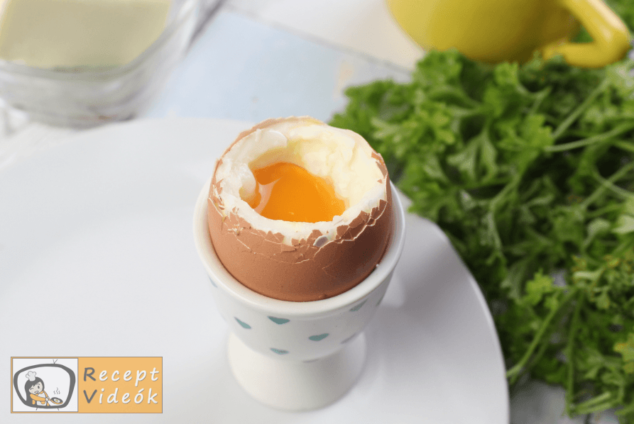 Lágy tojás recept, lágy tojás elkészítése 3. lépés