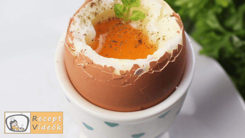 Lágy tojás recept, lágy tojás elkészítése - Recept Videók