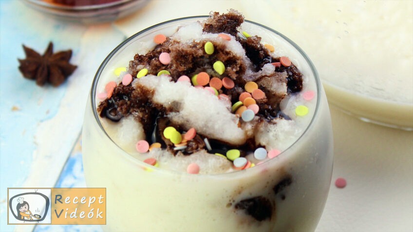 Jégdesszert recept, jégdesszert elkészítése - Recept Videók