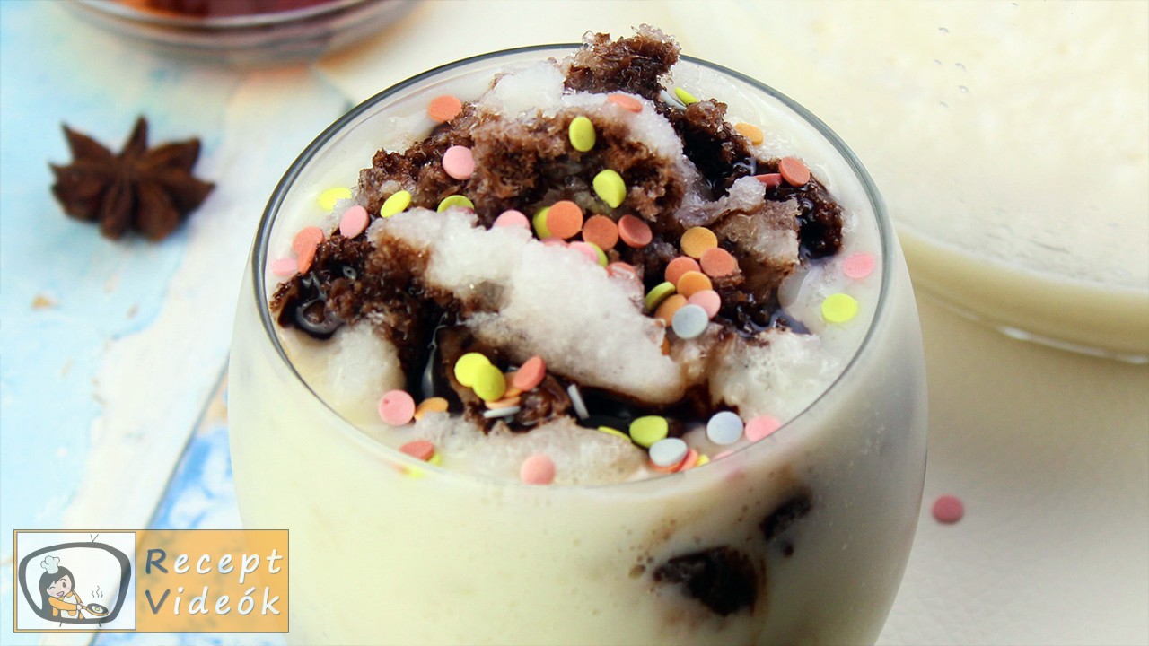 Jégdesszert recept, jégdesszert elkészítése - Recept Videók