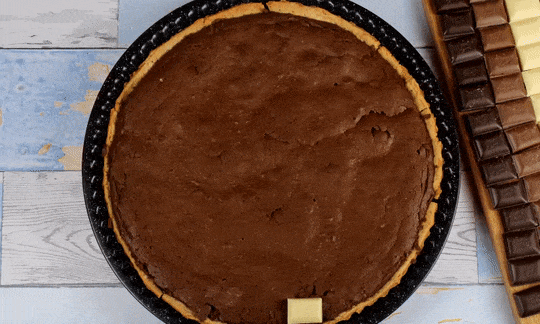 Csokis pite recept, Csokis pite elkészítése 10. lépés