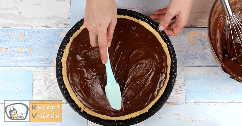 Csokis pite recept, Csokis pite elkészítése 8. lépés