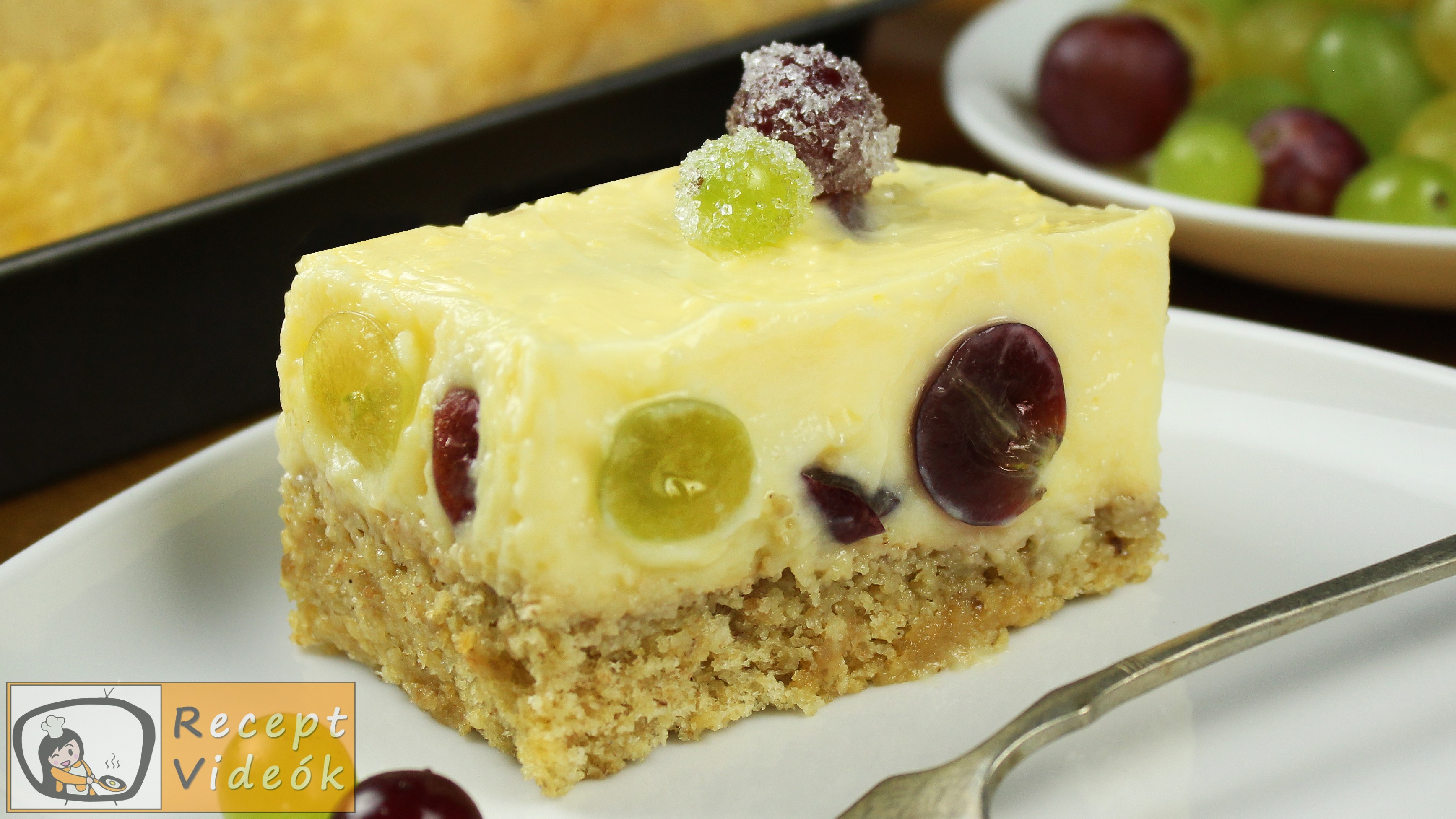 Szőlős krémes recept, Szőlős krémes elkészítése - Recept Videók