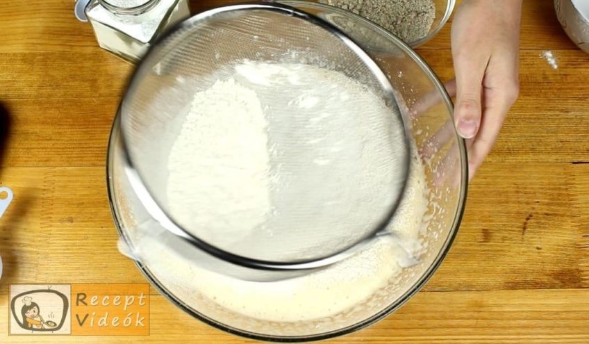 Gesztenyés mascarpone szelet recept, Gesztenyés mascarpone szelet elkészítése 2. lépés