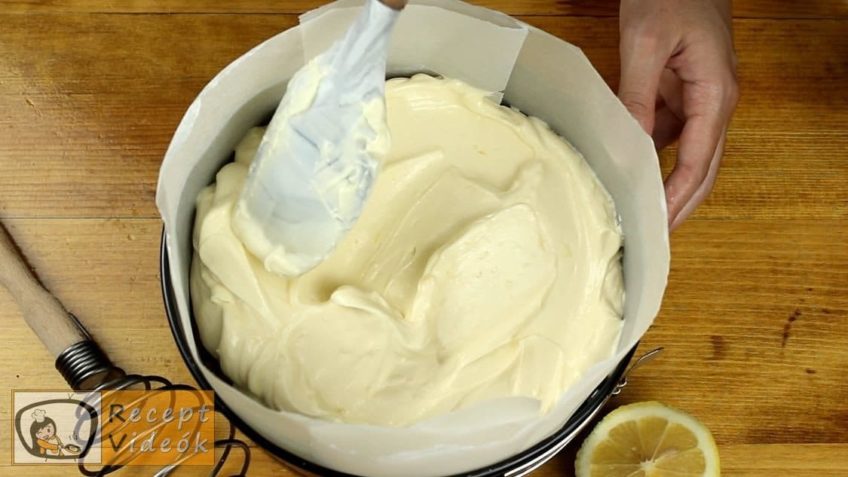 Karamellás sajttorta recept, Karamellás sajttorta készítése 6. lépés