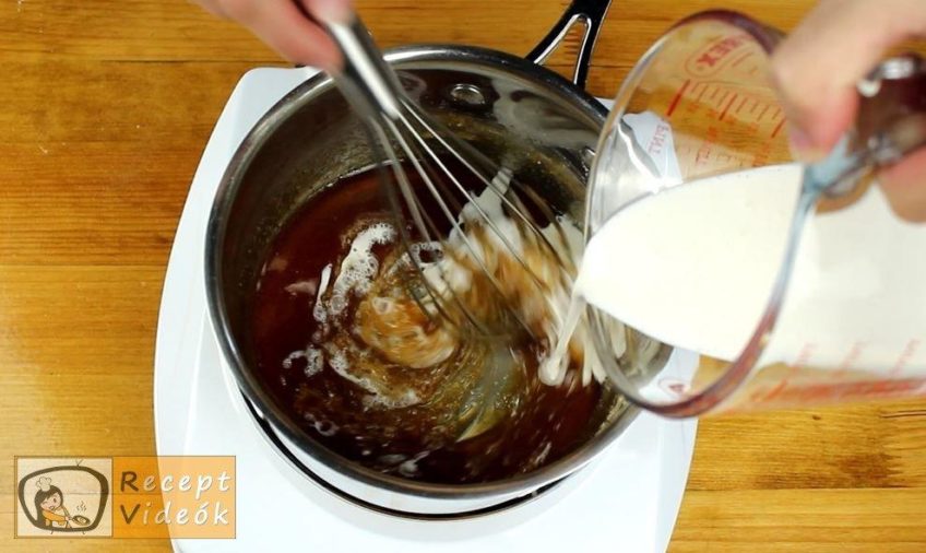 Karamellás sajttorta recept, Karamellás sajttorta készítése 7. lépés