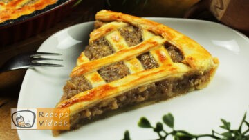Almás-diós-narancsos pite recept, almás-diós-narancsos pite elkészítése - Recept Videók