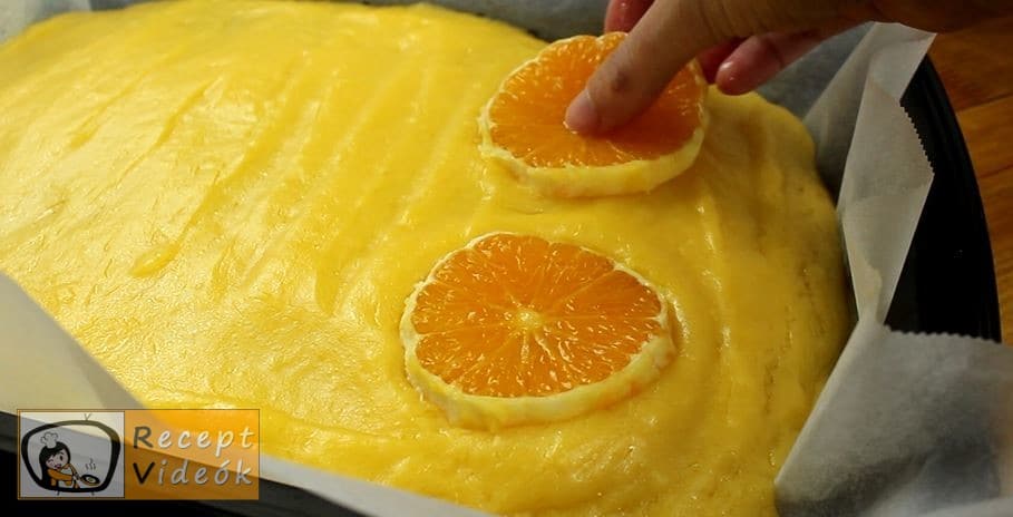 Narancsos szelet recept, Narancsos szelet elkészítése 13. lépés