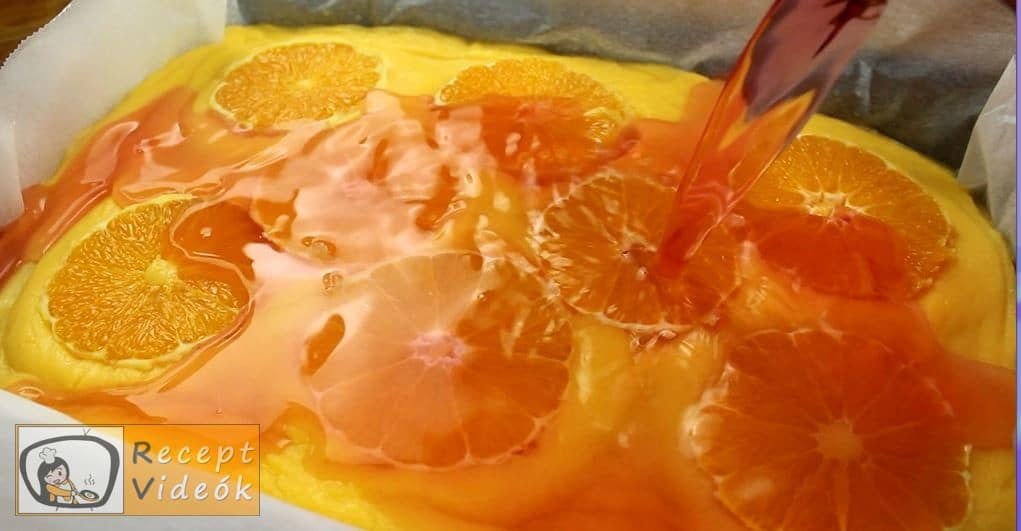 Narancsos szelet recept, Narancsos szelet elkészítése 14. lépés