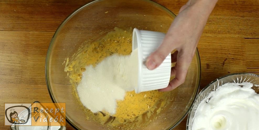 Narancsos szelet recept, Narancsos szelet elkészítése 4. lépés