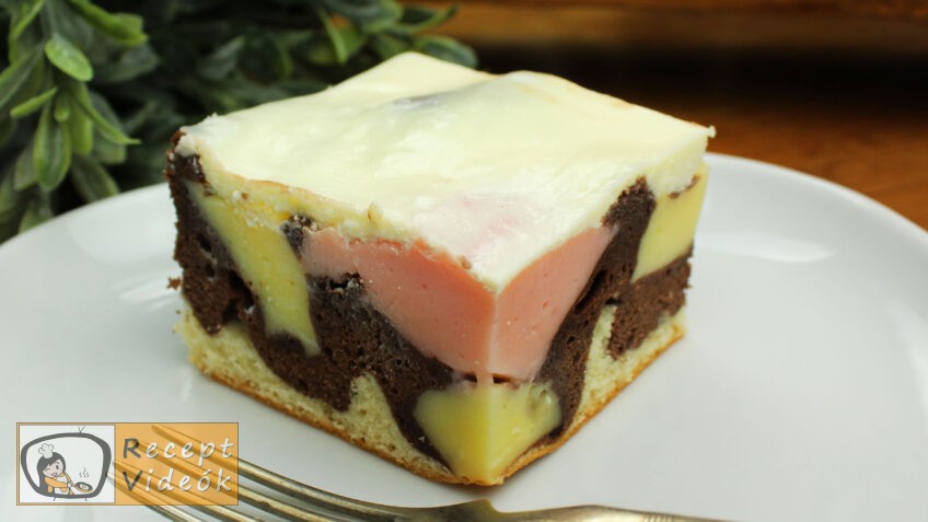 Kráter szelet recept, kráter szelet elkészítése - Recept Videók