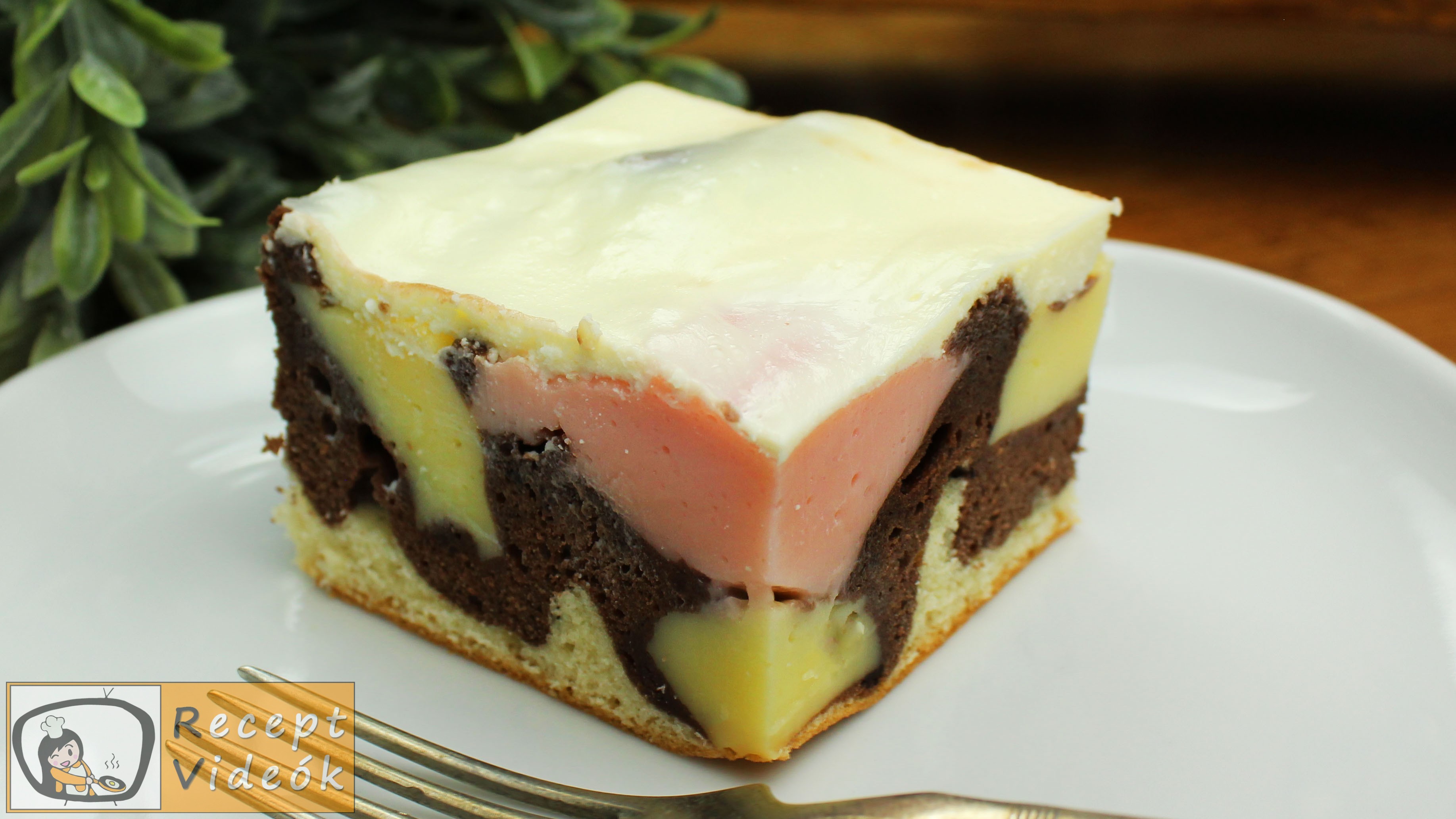 Kráter szelet recept, kráter szelet elkészítése - Recept Videók