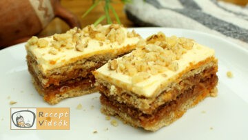 Sárga linzerkocka recept, sárga linzerkocka elkészítése - Recept Videók