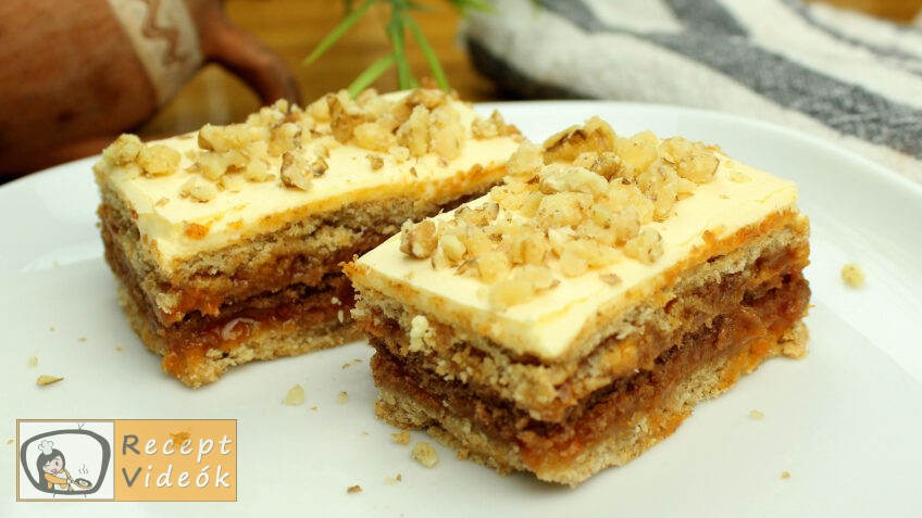 Sárga linzerkocka recept, sárga linzerkocka elkészítése - Recept Videók
