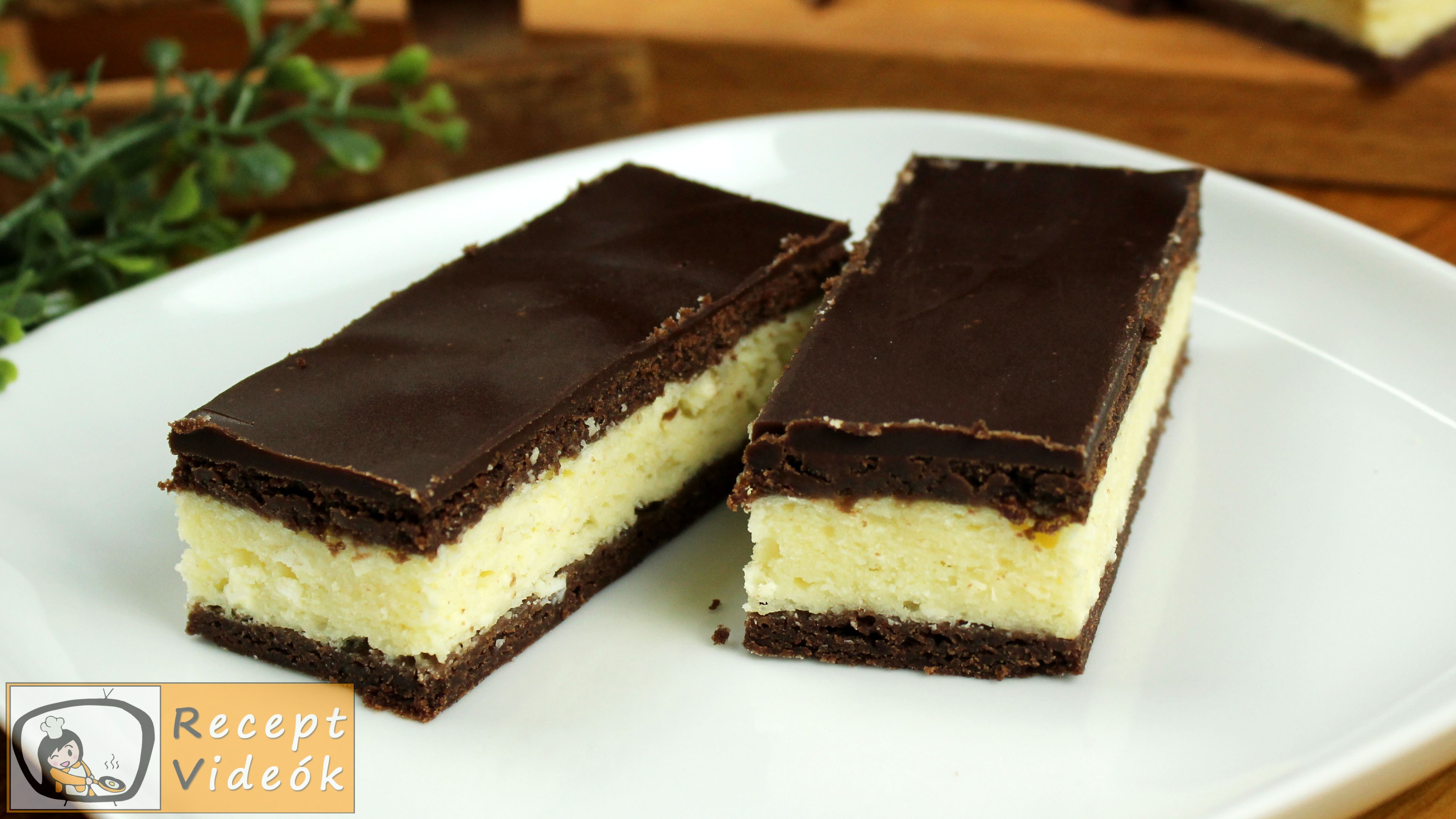 Augsburgi túrós szelet recept, augsburgi túrós szelet elkészítése - Recept Videók