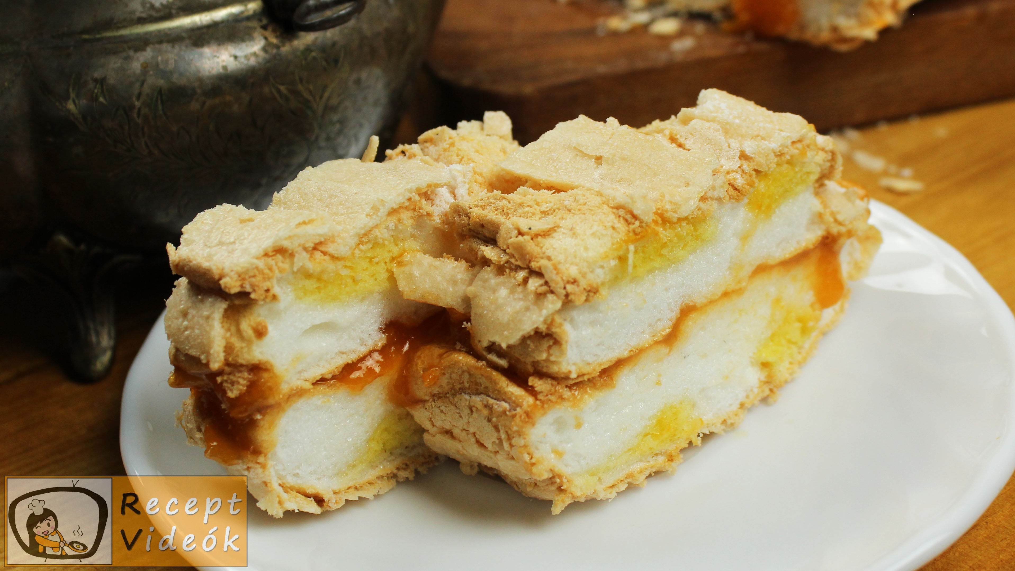 Kardinális szelet recept, kardinális szelet elkészítése - Recept Videók